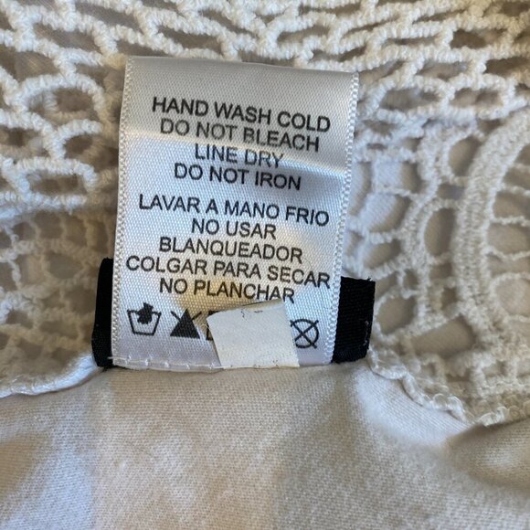 Bundle of Ingear Resort/Beach Cover-up Dress S/M & Straw Fedora Hat #98R - Picture 12 of 12